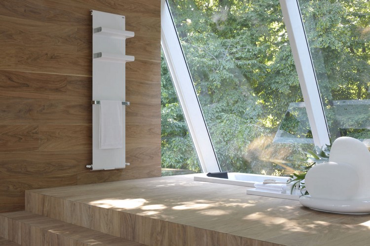 radiateur-électrique design salle bains REBEL Francesco Lucchese Caleido