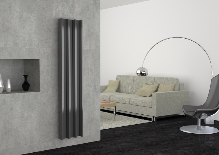radiateur électrique vertical salon moderne Darredo Caleido