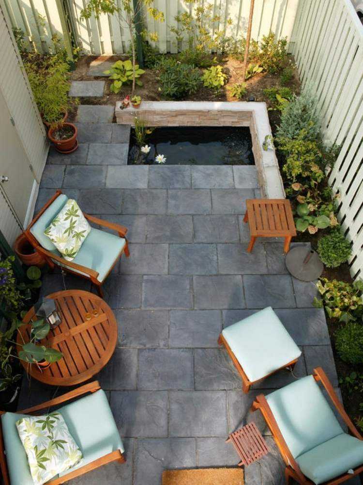 Revêtement de sol en pierre naturelle: 50 idées exquises! Terrasse sol inspiration