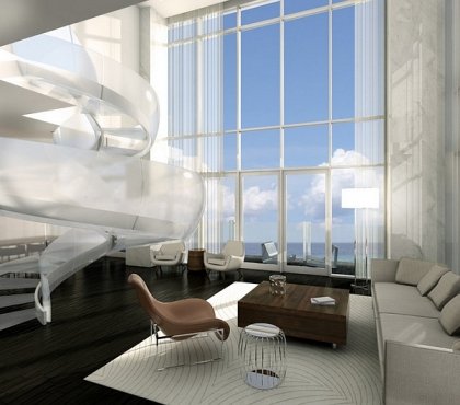 tendances-design-interieur-escalier-colimaçon-blanc-design-futuriste-salon