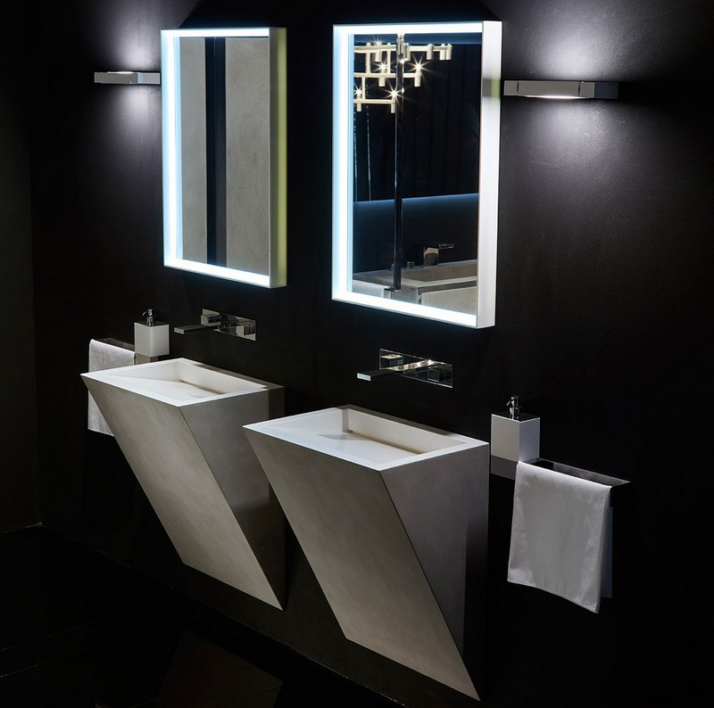 vasque-design-rifra-gap3-fixation-mur-design-innovant-peinture-murale-grise-miroir-led
