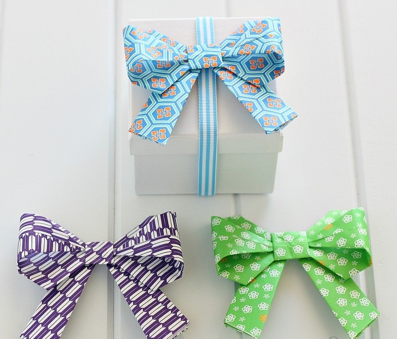 alternative-origami-noeuds-papier-décorer-cadeaux