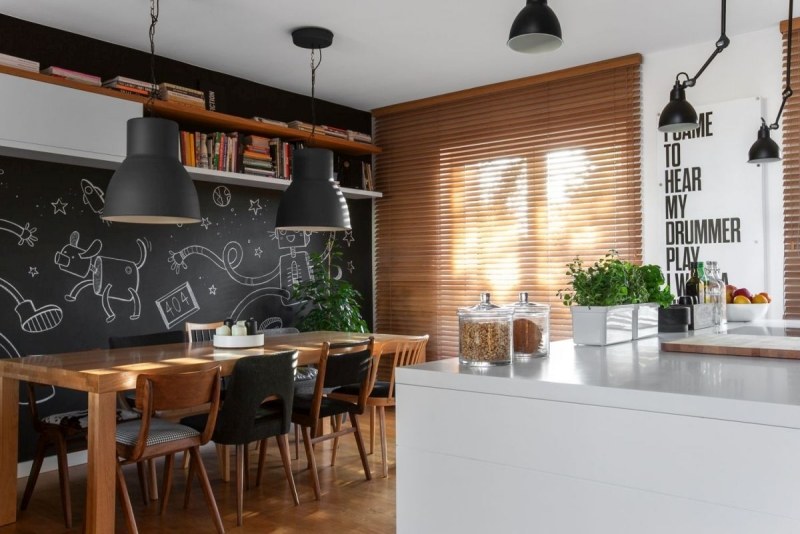 Aménagement intérieur d'une maison charmante Peinture tableau cuisine