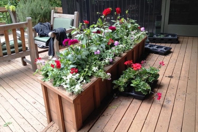 Bac à fleurs en bois à faire soimême 52 bacs à fleurs DIY pour s — free download
