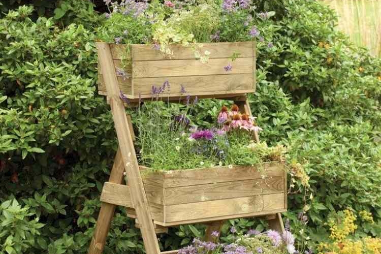 Bac à fleurs en bois à faire soimême 52 bacs à fleurs DIY pour s — free download