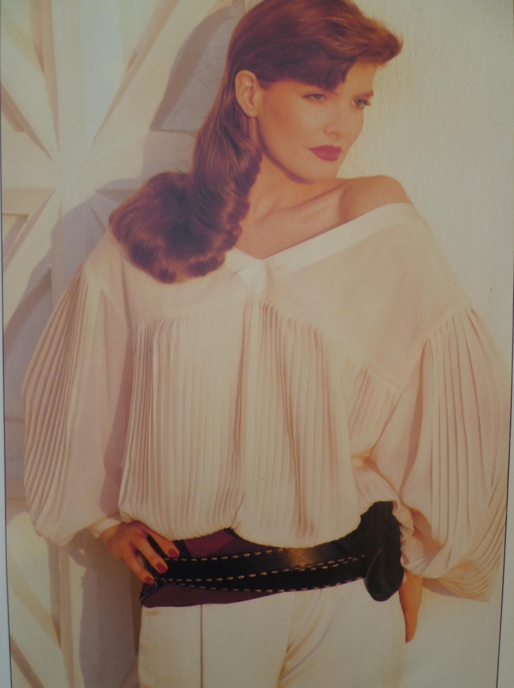 blouse-plissée-élégante-mode-années-80