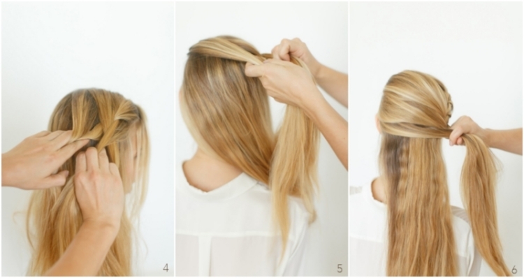 Coiffure facile à faire en 50 idées cheveux longs et mi-longs