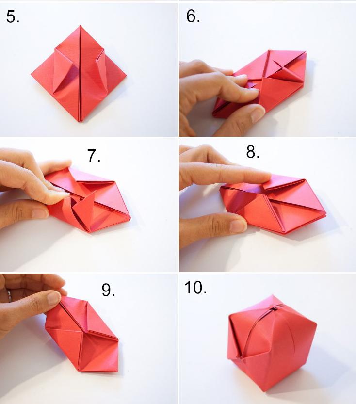 comment-faire-boîte-origami-forme-pomme