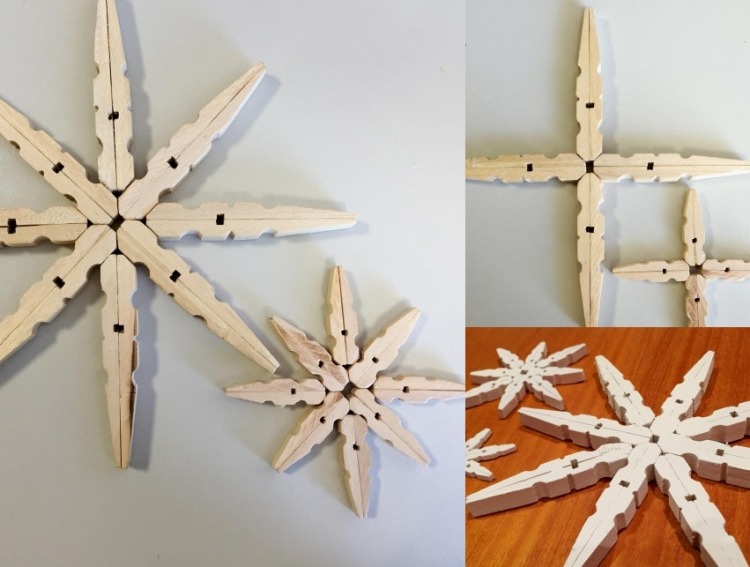 Décoration scandinave et sapin de noël en bois en 55 idées! Manger salle Créatif à Scandinave