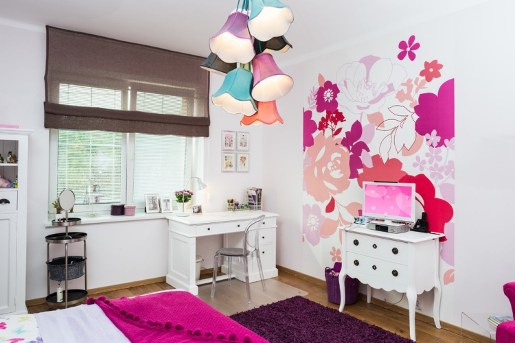 deco-chambre-ad-papier-peint-motif-floral-bureau-chaise
