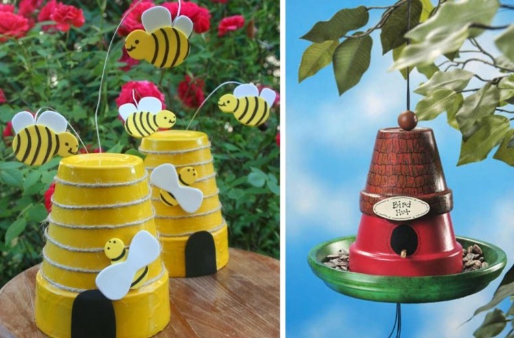 deco-jardin-pots-en-terre-cuite-abeilles