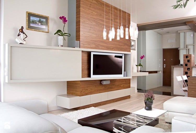 ecran-plat-mural-meuble-bois-porte-coulissante-salon-mobilier-blanc