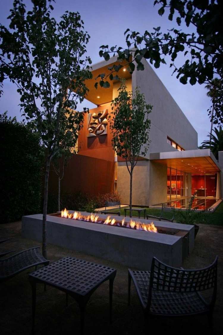 Foyer extérieur dans le jardin: 50 idées remarquables