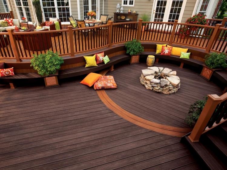 Foyer extérieur dans le jardin: 50 idées remarquables