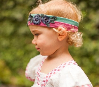 headband-bebe-motif-floral-decoupage