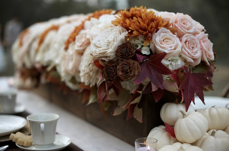 idée-centre-table-décoration-mariage-fleurs-automnales
