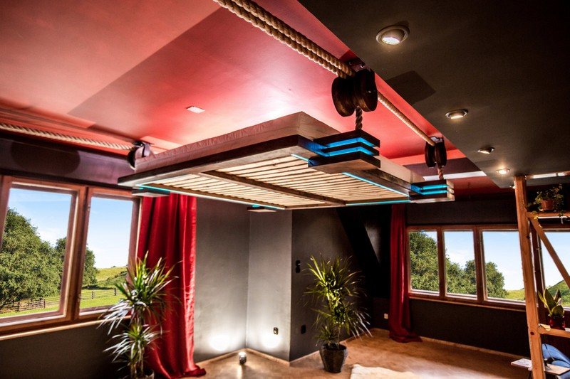 lit-suspendu-design-eclairage-led-chambre-coucher-spots-encastes