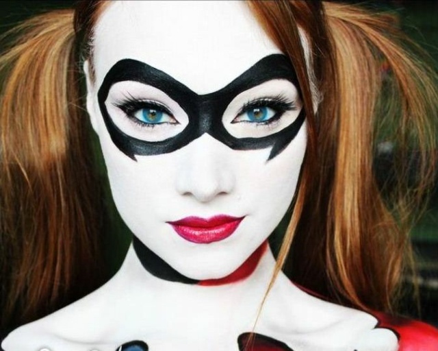 maquillage-pour-Halloween-femme-héroine-bandes-dessinées