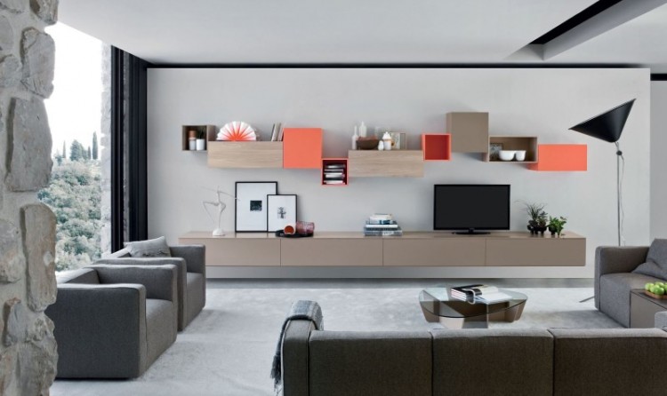 Meuble modulable salon – 25 designs accrocheurs Meuble salon