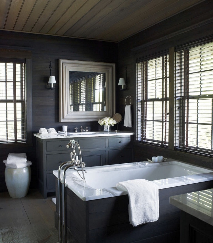 meuble-salle-de-bain-idées-décoration-couleurs-foncées-sophistiquées