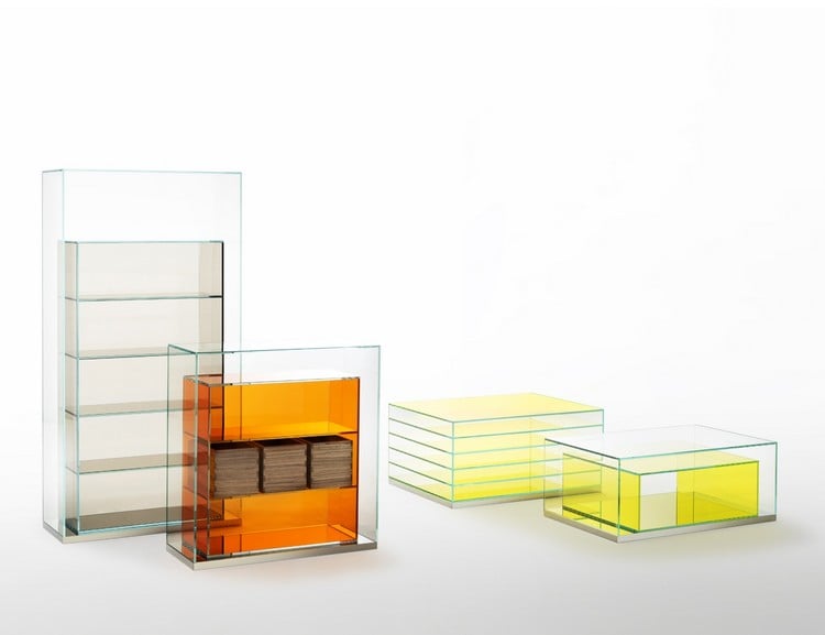 meubles-rangement verre acrylique design moderne Boxinbox Stark
