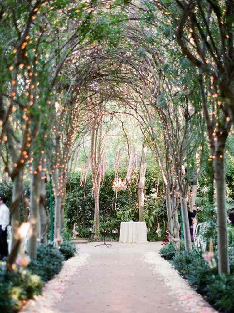 Organisation mariage en plein air en 25 idées déco originales