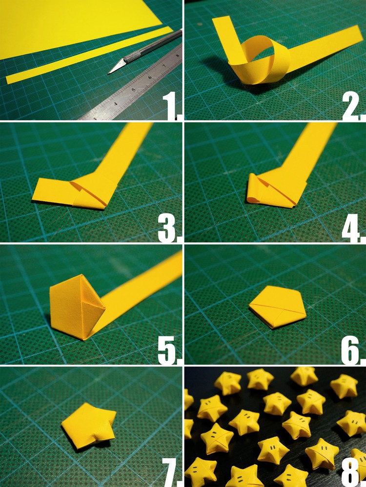 origami-Noël-facile-comment-faire-étoiles-chance-chinoises
