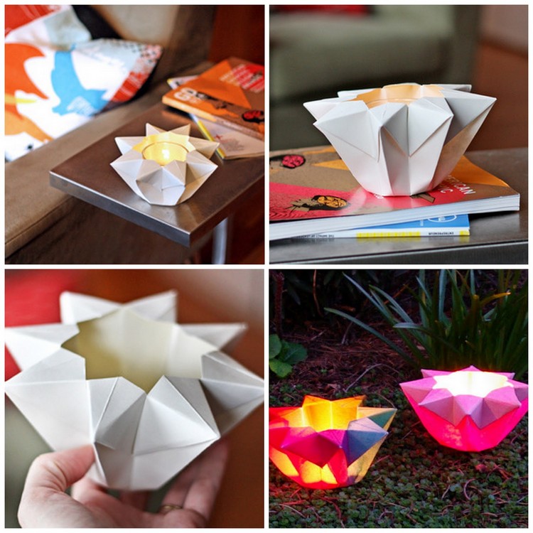 Comment fabriquer des étoiles en origami - Joli Place