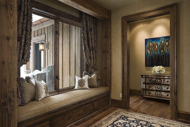 peinture-couloir-cadres-meubles-bois-massif-style-rustique