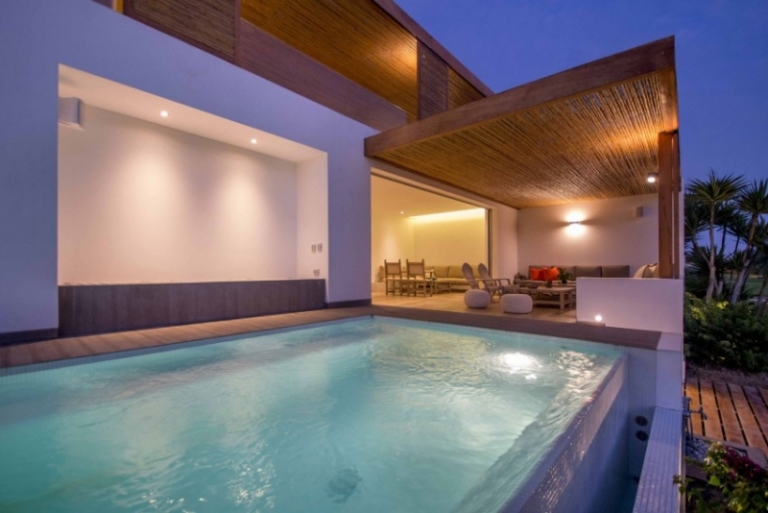 villa bord de mer design piscine extérieure DA-LAB-Arquitectos