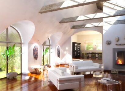 amenagement-combles-salon-canape-droit-table-basse-cheminee-encastree