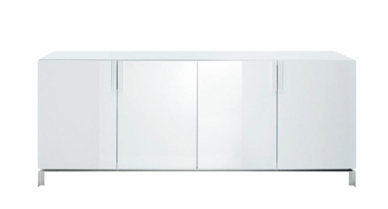 buffet-blanc-laqué-design-moderne 4 armoires de rangement Store Sergio Brioschi Jesse