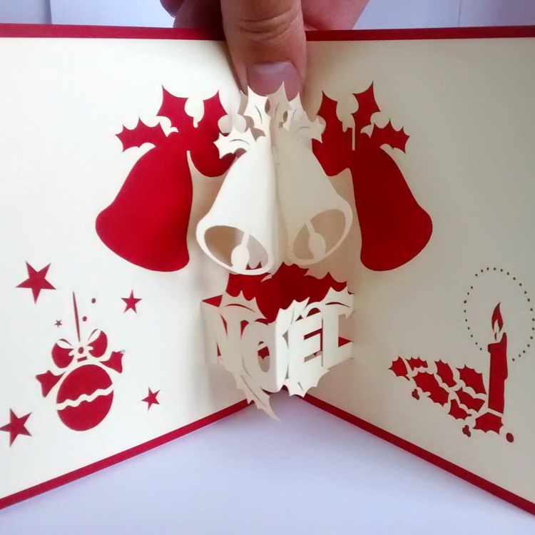 Carte Popup Noël à fabriquer soimême découvrez nos meilleures idées