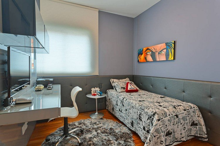 Chambre enfant: plus de 50 idées cool pour un petit espace Peinture chambre enfant fille et garcon