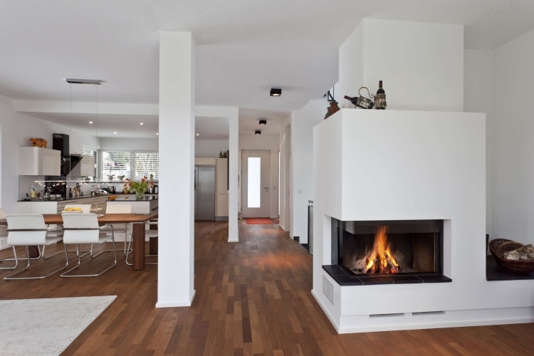 Cheminée design élégant en 48 idées exquises pour vous!