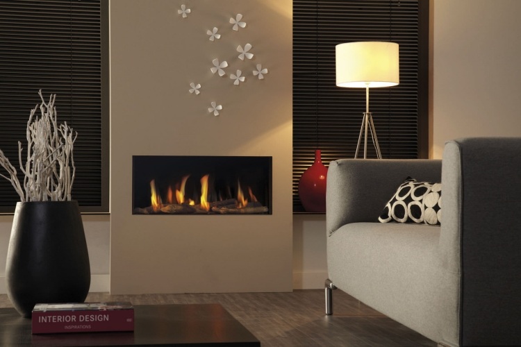 Cheminée design élégant en 48 idées exquises pour vous! Cheminée désign Insert