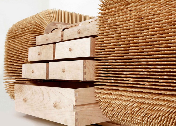 commode-bois-massif Magistral Sebastian Errazuriz meuble-bambou design