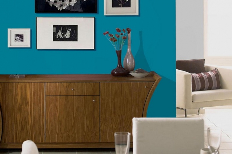 Bleu turquoise et gris : déco et peinture bleu turquoise et gris en 30