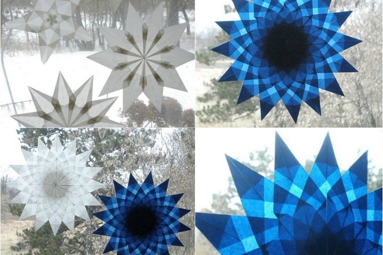 deco-fenetre-Noel-etoile-multibranche-bleu-blanc-motifs-magnifiques