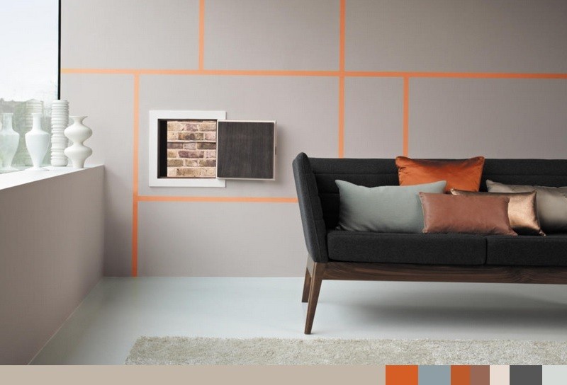 deco-murale-couleur-couleur-grise-orange-canape-droit-coussins-tapis
