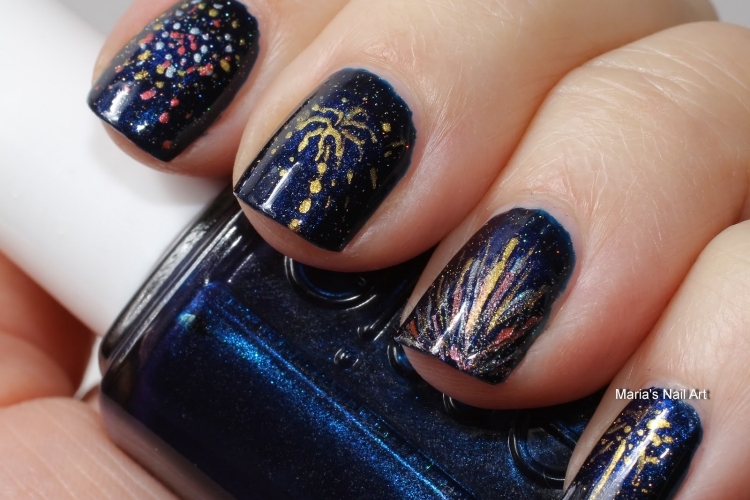 Déco ongles Noël et nouvel an - 50 idées d'ongles pour Noël et les fêtes