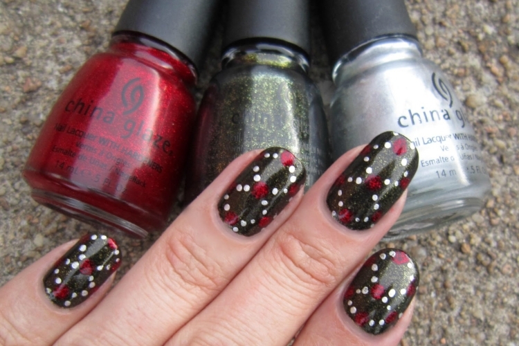 Déco ongles Noël et nouvel an - 50 idées d'ongles pour Noël et les fêtes