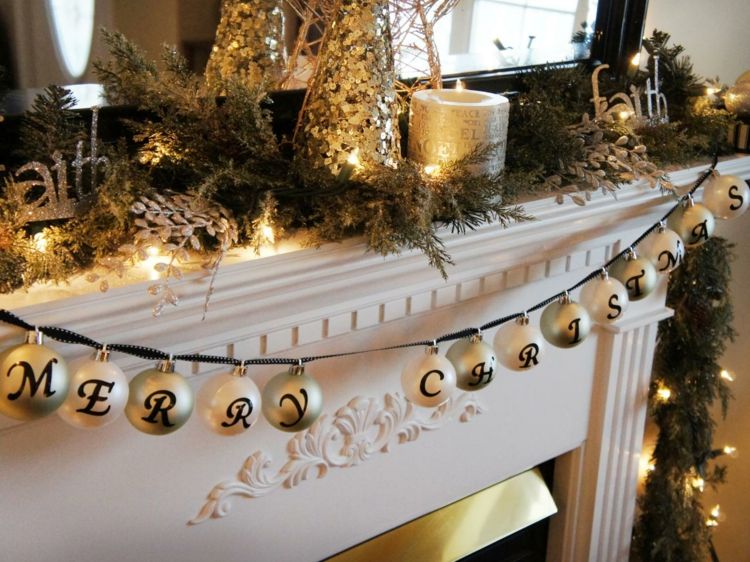 Décoration de noël: 50 idées cool pour votre intérieur Cheminée décor Vieille