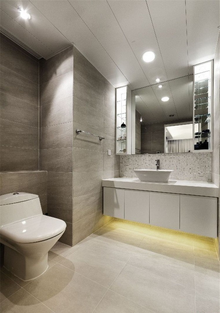 luminaire salle de bains spots-encastres-vasque-armoire-rangement-eclairage-interieur