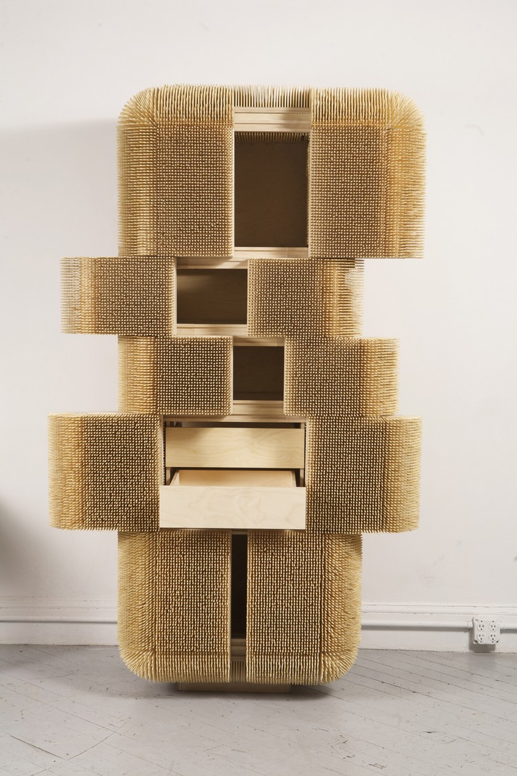 meuble-bambou-design meuble rangement Magistral Sebastian Errazuriz