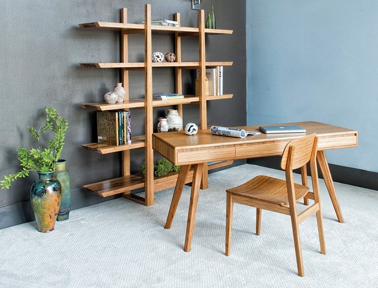 meuble bambou design étagère-bureau-chaise-Greenington