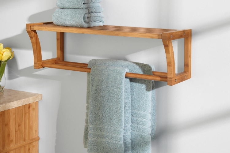 Meuble salle de bain bambou et accessoires en 50+ idées