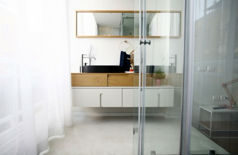 meubles-rangement-suspendu-salle-bain-bois-massif-blanc-mat