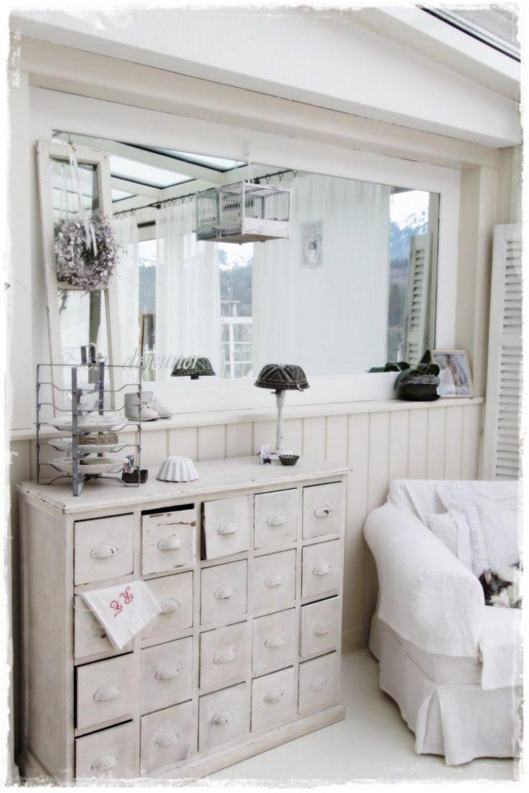 Déco et meubles shabby chic dans le salon – 55 idées vintage
