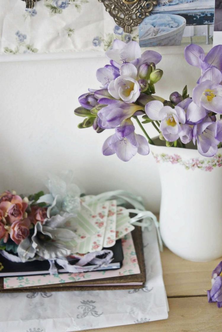 Déco et meubles shabby chic dans le salon – 55 idées vintage